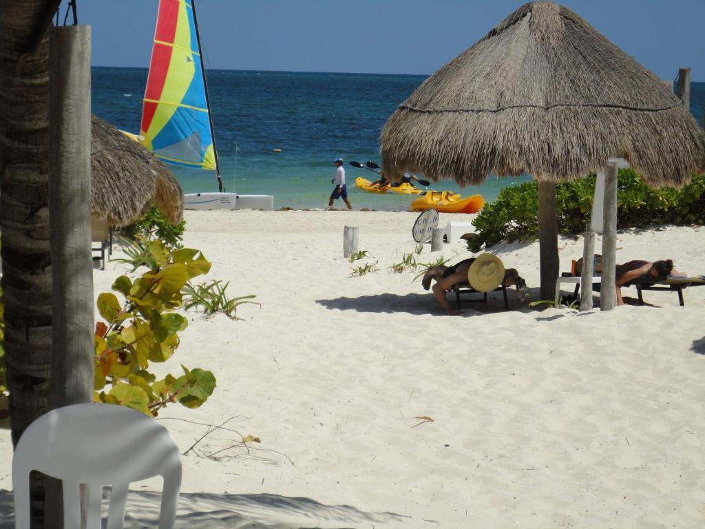Acamaya Reef Cabanas Puerto Morelos Buitenkant foto