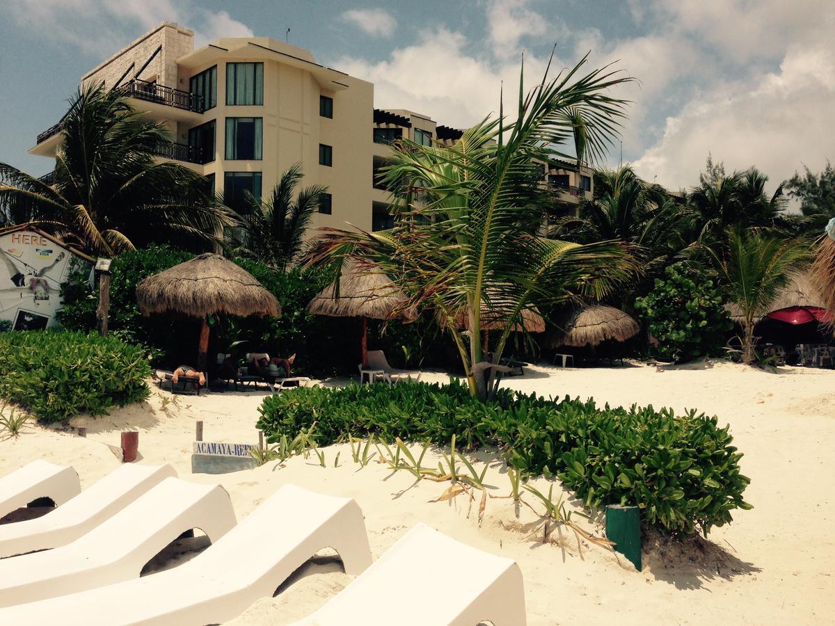 Acamaya Reef Cabanas Puerto Morelos Buitenkant foto