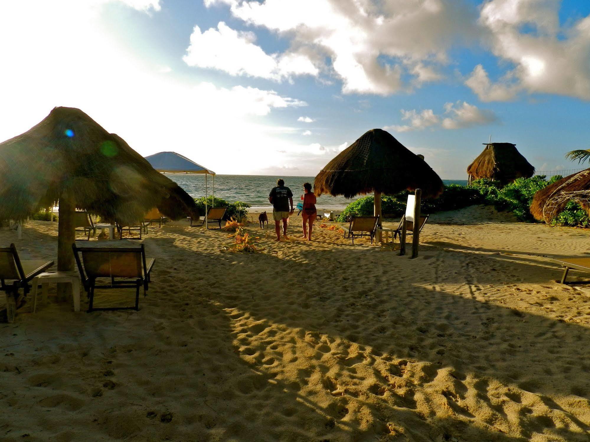 Acamaya Reef Cabanas Puerto Morelos Buitenkant foto